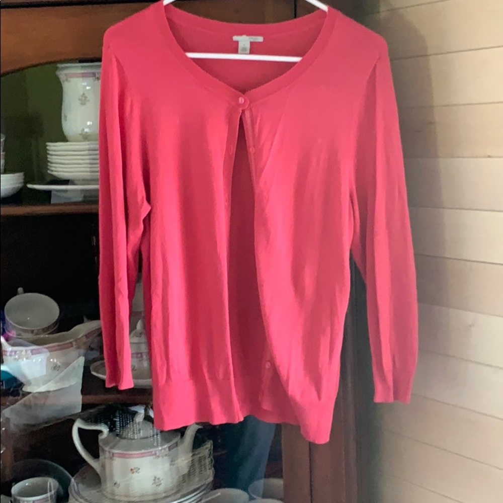 HALOGEN SALMON SWEATER